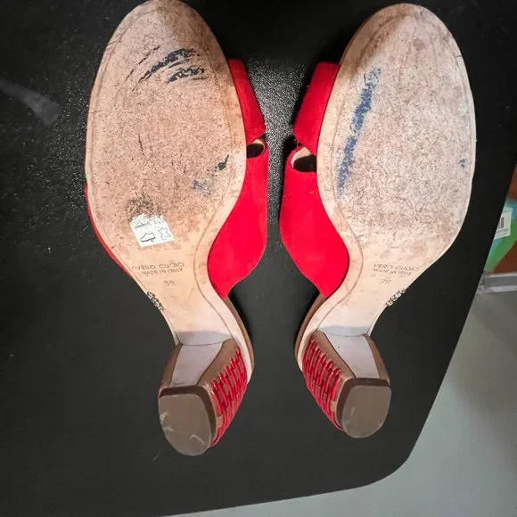 Rodo red size EU 39 sandal